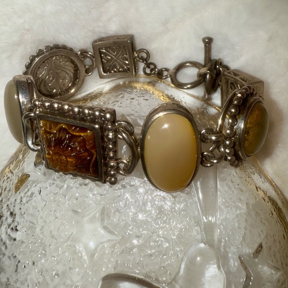 Vintage Whitney Kelly Elegant 925 sterling silver, with multi-stones. - Picture 3 of 11